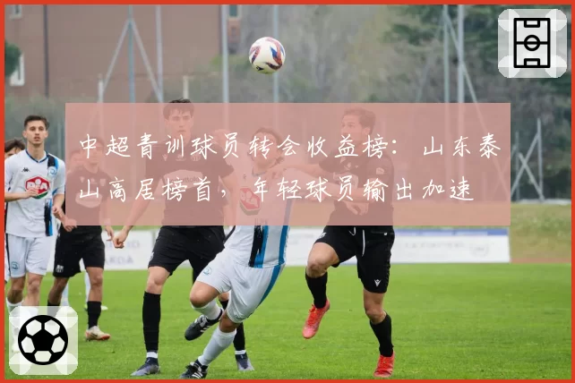 中超青训球员转会收益榜：山东泰山高居榜首，年轻球员输出加速
